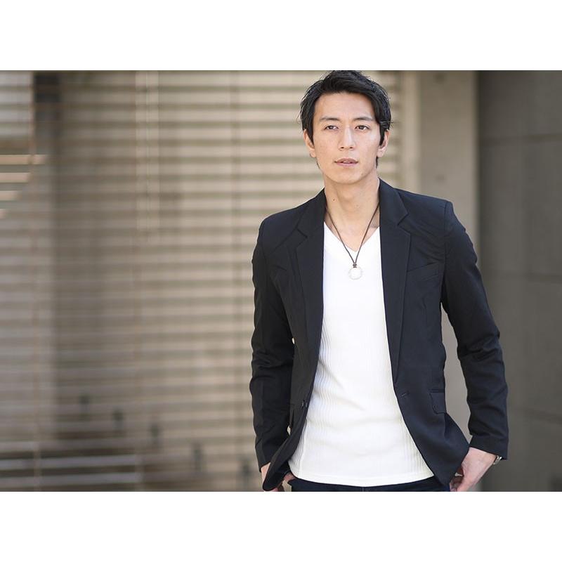 テーラードジャケット メンズ アウター ストレッチ 美シルエット