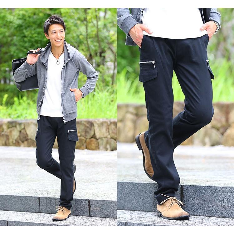 カーゴパンツ メンズ ズボン テーパード カーゴ ボトムス パンツ  