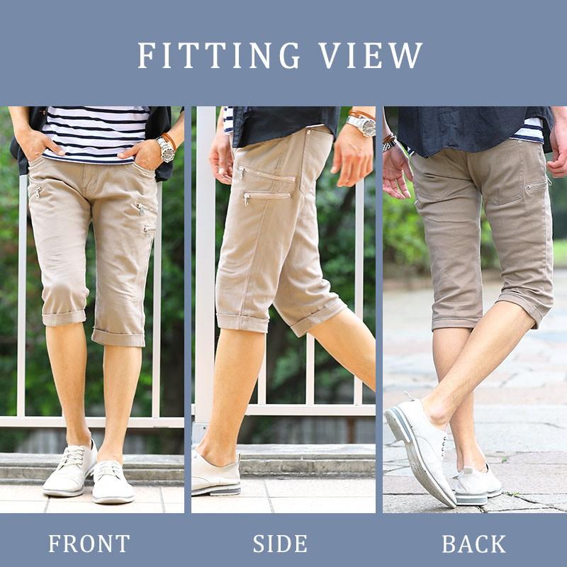 クロップドパンツ メンズ チノパン ボトムス 夏 おしゃれ 大きいサイズ 美脚 パンツ 30代 40代 50代 Menz Style 07 Mz Menz Style 通販 Yahoo ショッピング