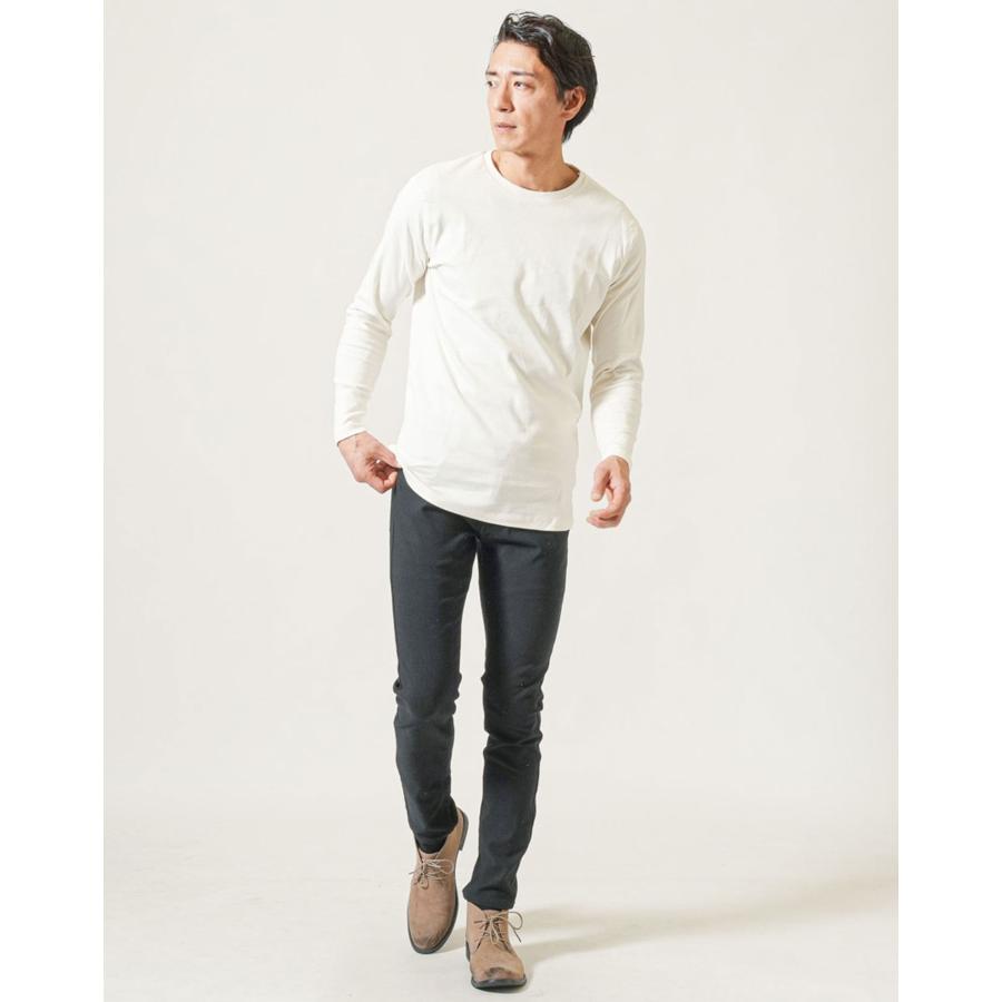 白長袖tシャツ ロンt白 長袖tシャツ メンズ 冬 冬物 冬用 カットソー