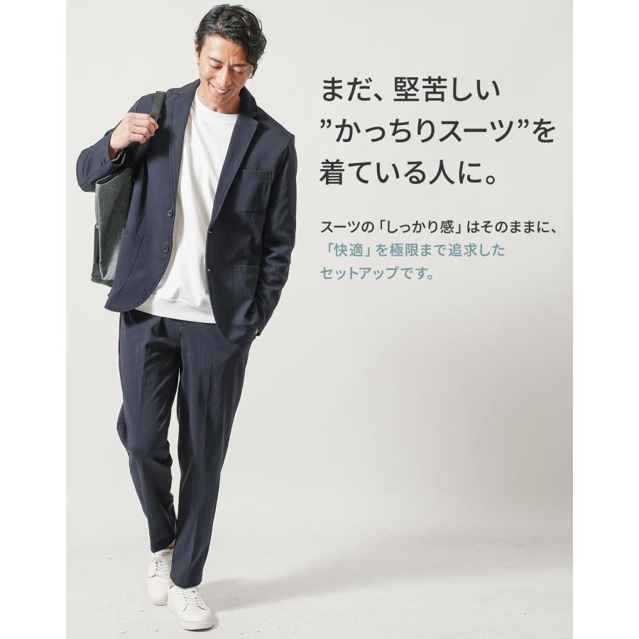 JUN MEN ✨未使用級極美品✨ スリーピース セットアップ ビジネススーツ EASTGATE MODEL】「QUINTESSENTIAL」オリジナルトップツイル