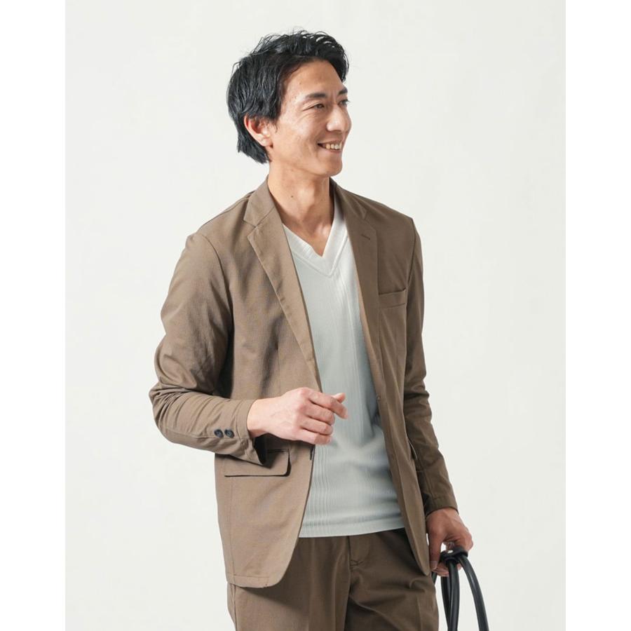 セットアップ メンズ サマージャケット 夏 50代 上下 夏コーデ コーデ