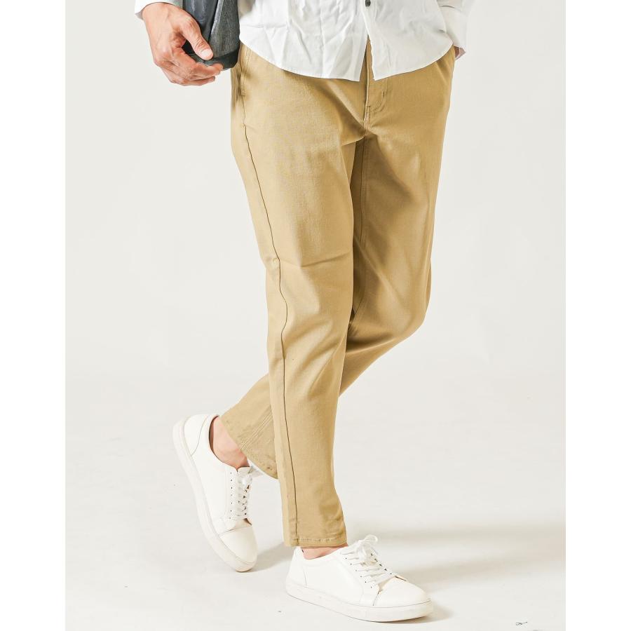 メンズ ズボン おしゃれ チノパン 厚手 厚め 秋物 秋服 秋 男性