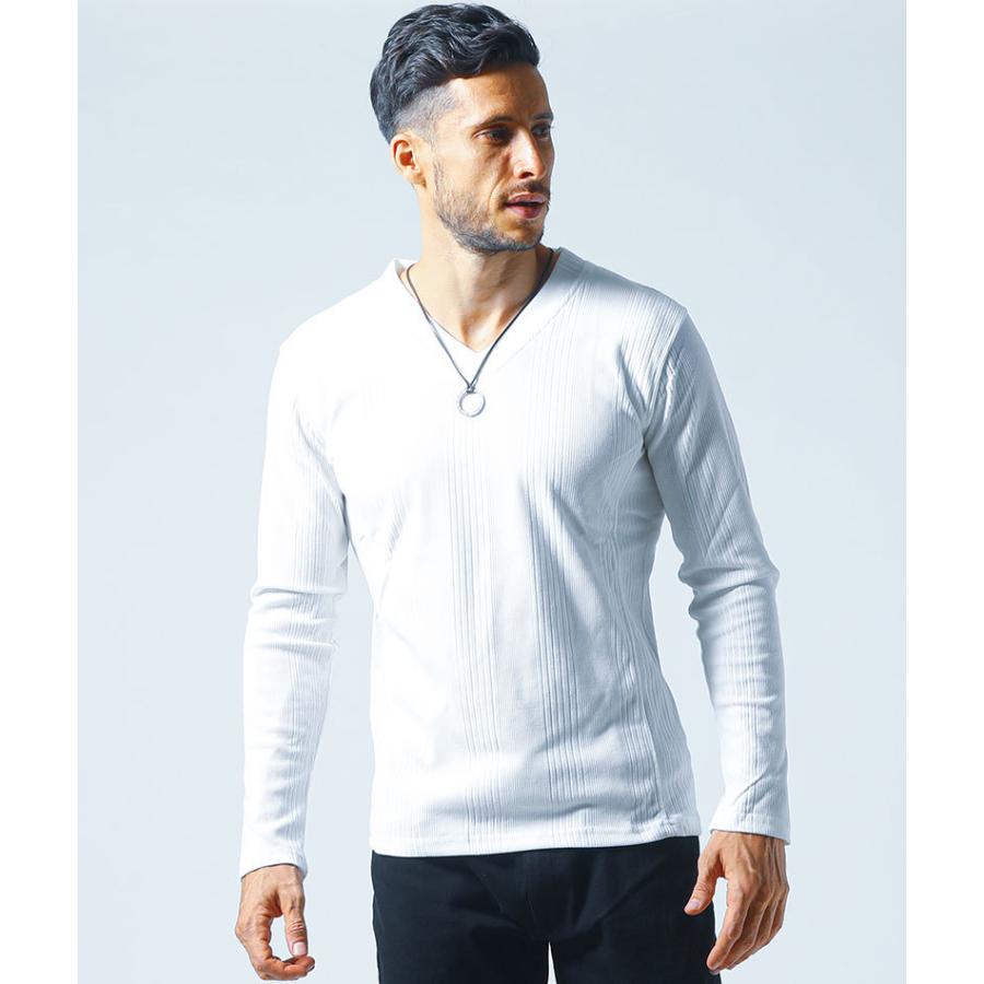 V12 ホワイト長袖シャツ Mサイズ r12s5b101.jpg