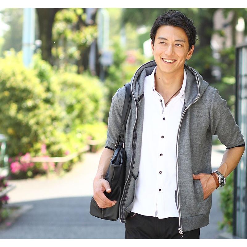 グレーパーカー 白シャツ 紺デニムパンツのコーディネートセット 214 100 3tenset 214 Menz Style 通販 Yahoo ショッピング