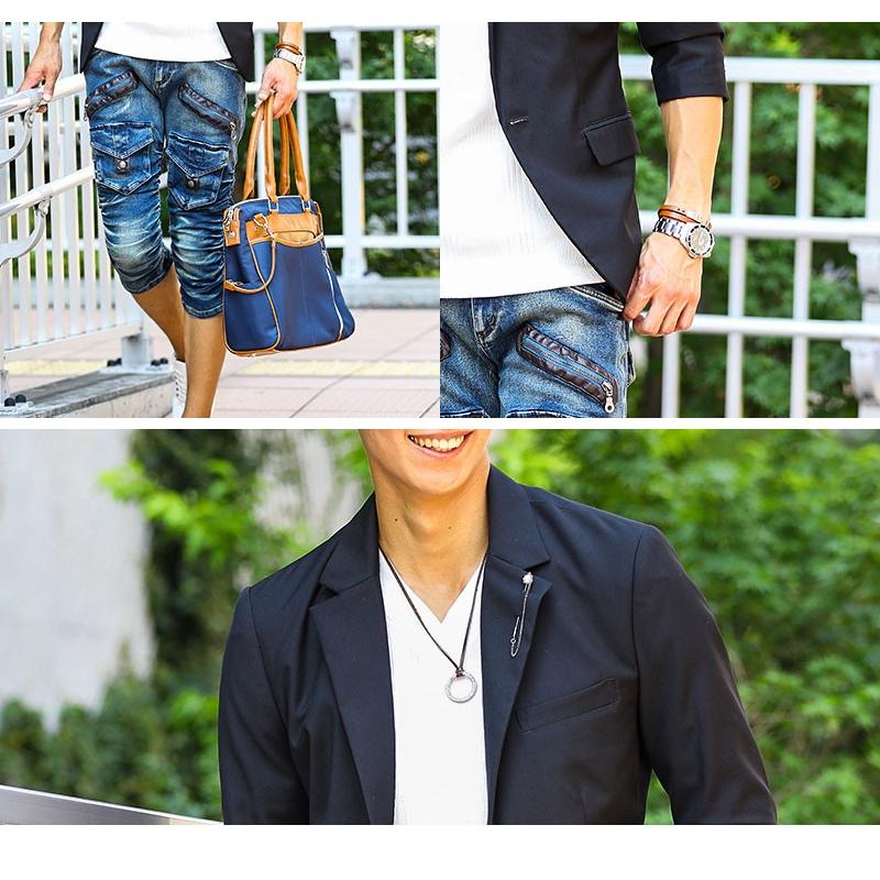 送料無料 送料無料 メンズ コーデ ジャケット カットソー クロップドパンツ セット買い ジャケット カットソー クロップドパンツの3点セット Ao 100 3tenset 41 Menz Style 通販 Yahoo ショッピング