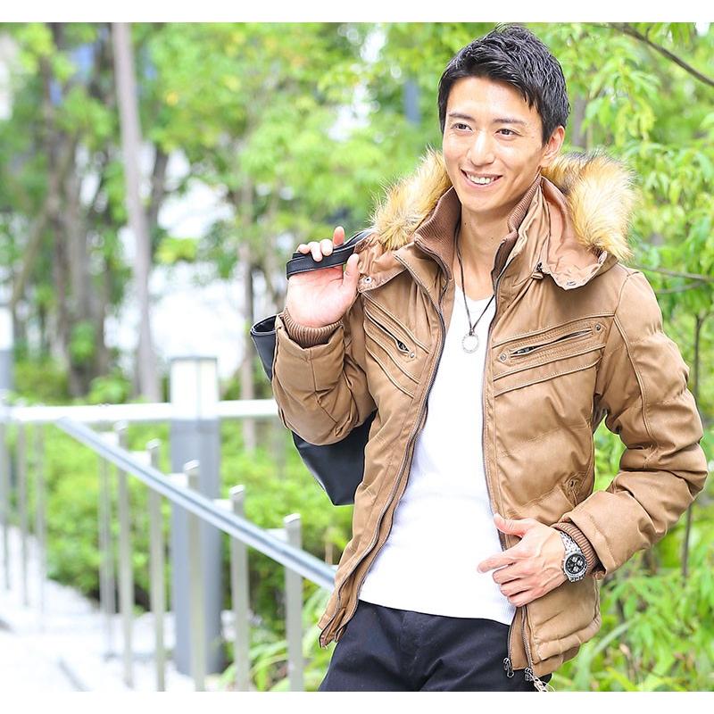 中綿ジャケット メンズ アウターコーディネート コート Tシャツ パンツの３点セット 17 100 Coat Set 17 Menz Style 通販 Yahoo ショッピング