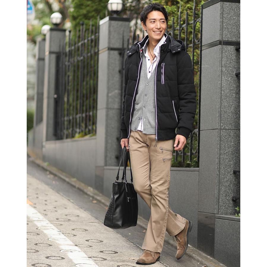 コーデセット メンズ 中綿ジャケット シャツ パンツ ３点コーデセット 32 100 Coat Set 32 Menz Style 通販 Yahoo ショッピング