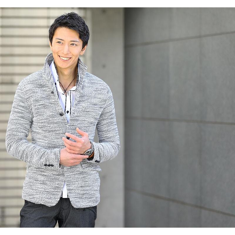 ジャケット メンズ アウター オフホワイト 黒ジャケット 白シャツ 黒パンツ3点コーデセット 66 100 Coat Set 66 Menz Style 通販 Yahoo ショッピング