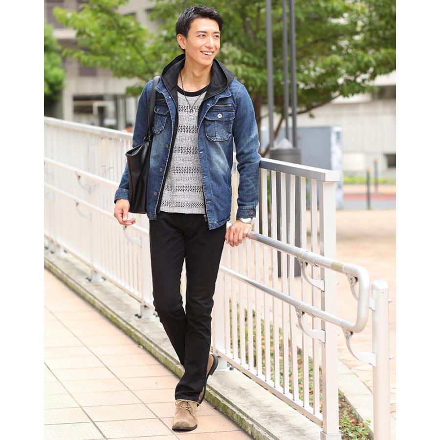 送料無料 春 メンズ アウターセット パーカー ニット デニムパンツ 3点コーデセット 7 100 Spring 3set 7 Menz Style 通販 Yahoo ショッピング