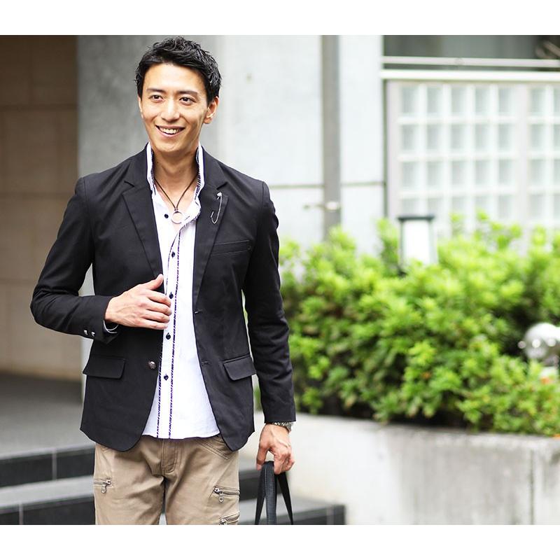 送料無料 テーラードジャケット メンズ ニット シャツ 長袖 テーラード ジャケット セット買い ジャケット ニット シャツの3点セット A39 100 Topsset 39 Menz Style 通販 Yahoo ショッピング