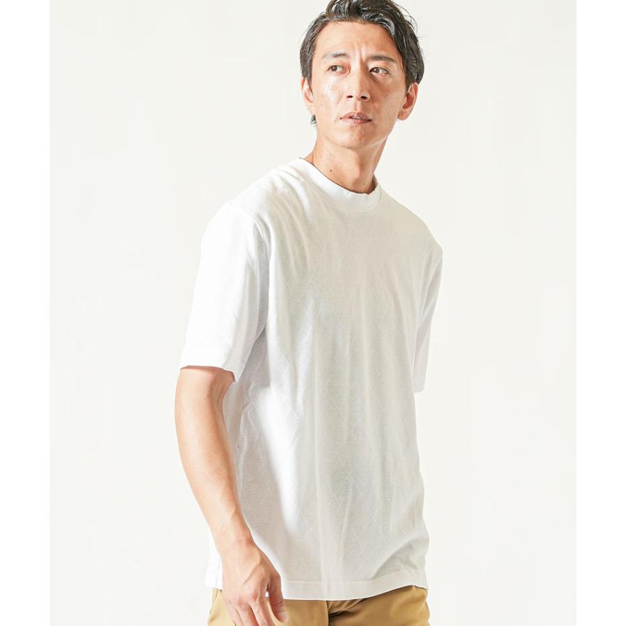 ジャケt ジャケット用tシャツ 襟高 ビジカジ ビズt 半袖