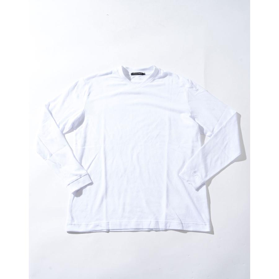 ロンt メンズ ジャケット 乳首 tシャツ ジャケt すけない白 Vネック