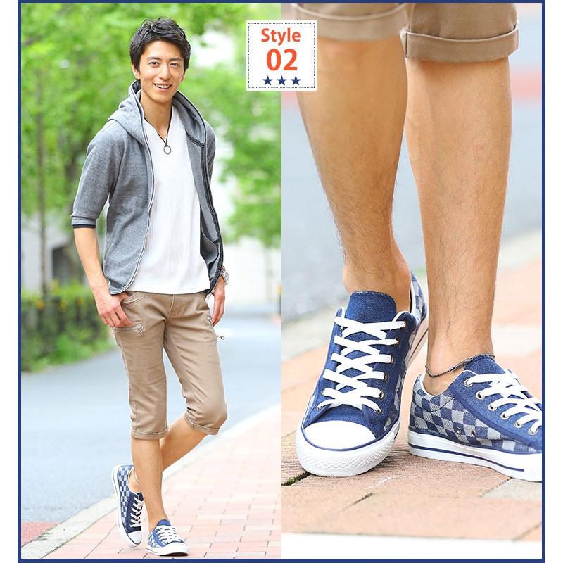 靴 メンズ シューズ スニーカー チェック おしゃれ 30代 40代 50代 メンズスタイル Menz Style ダイスチェックデザインスニーカー 1 Mzs Menz Style 通販 Yahoo ショッピング