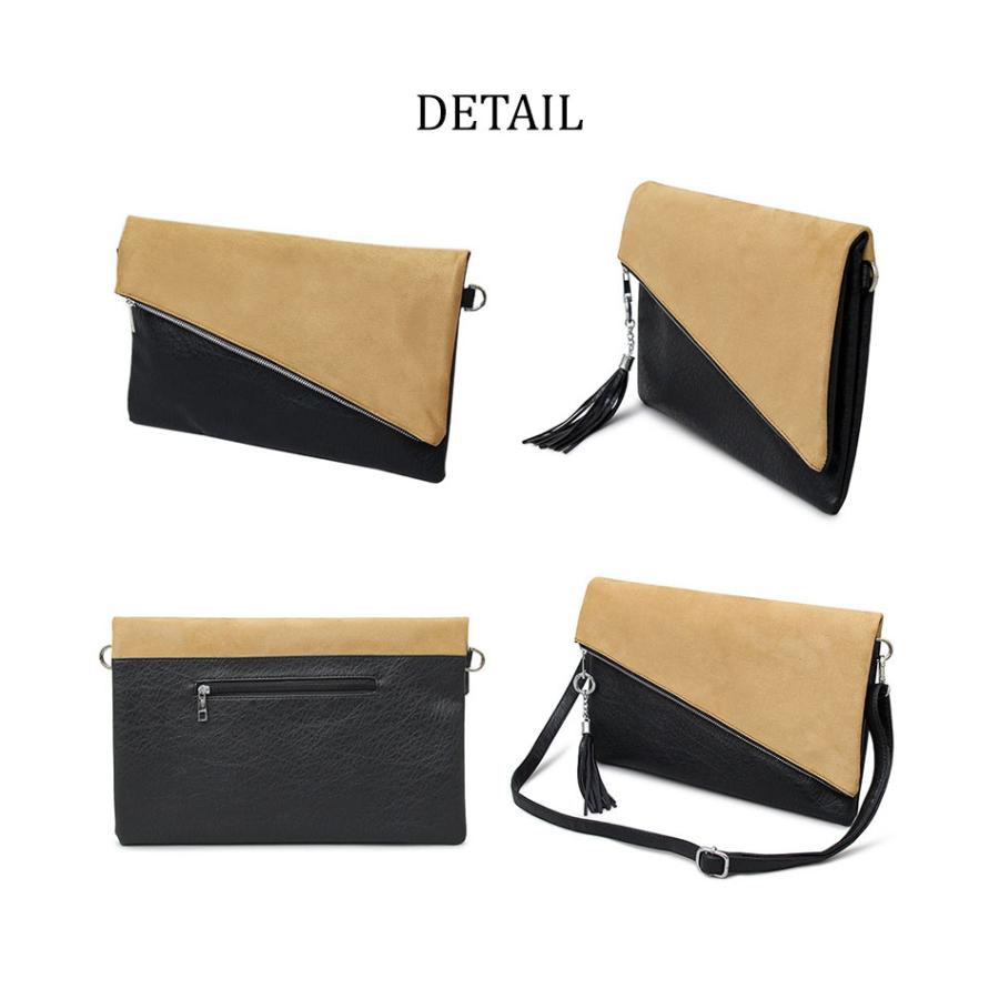 クラッチバッグ メンズ 鞄 カバン 口折れ ショルダーバッグ