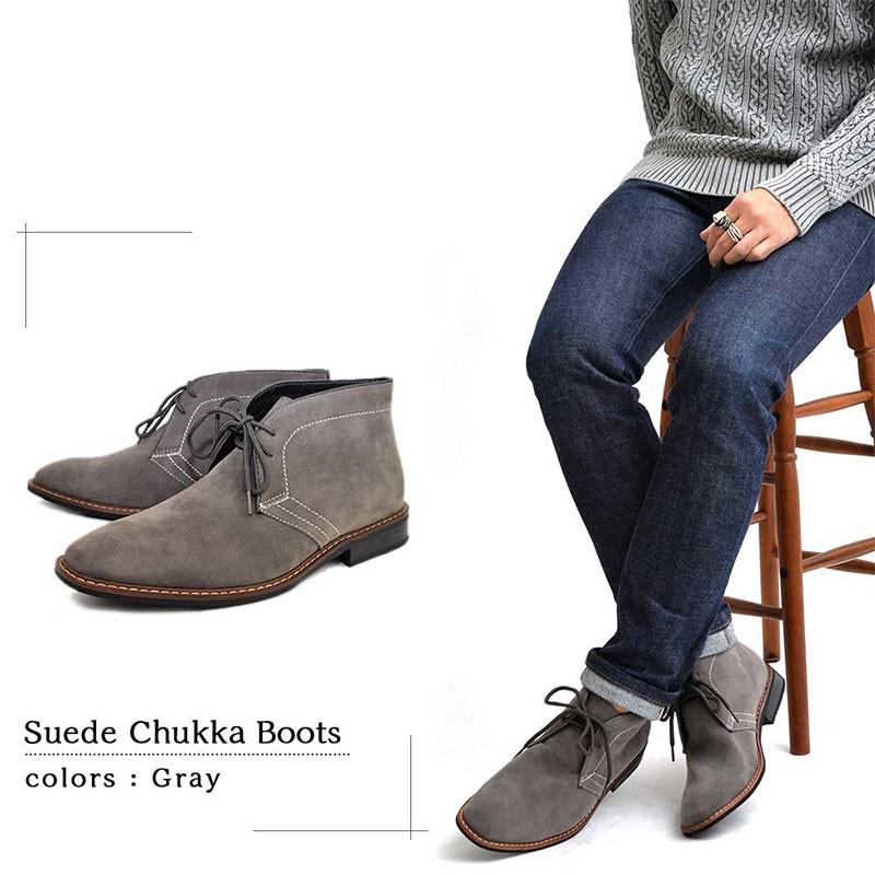 ブーツ メンズ スエード チャッカブーツ シューズ おしゃれ 30代 40代 50代 メンズスタイル Menz Style 133 Glbb 028 Menz Style 通販 Yahoo ショッピング