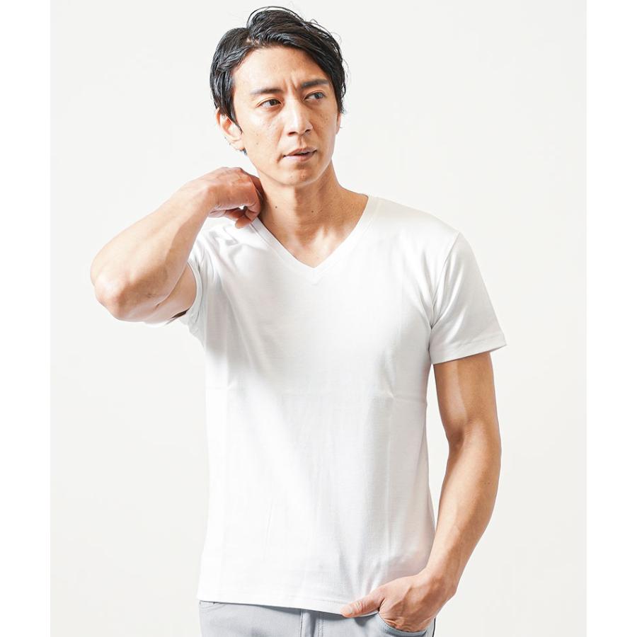 すけない白 tシャツ vネック メンズ すけないインナー 透けない すけない白 tシャツ vネック メンズ すけないインナー 透けない
