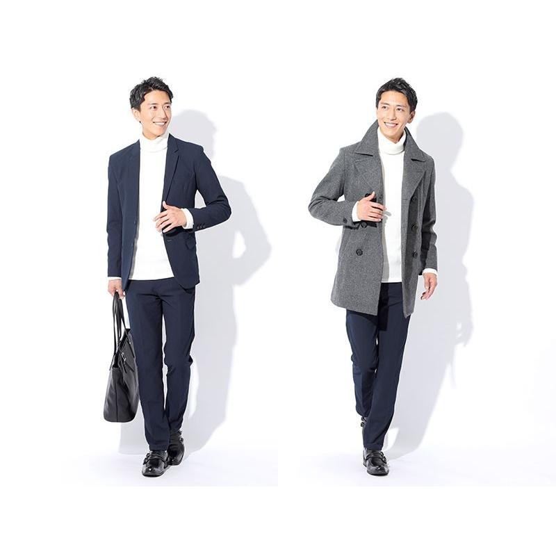 【ダーマコレクション】ニット タートルネック ハイネック カジュアル 3 付け襟 タートルネック ハイネック[品番：JOKW0016645]｜REAL