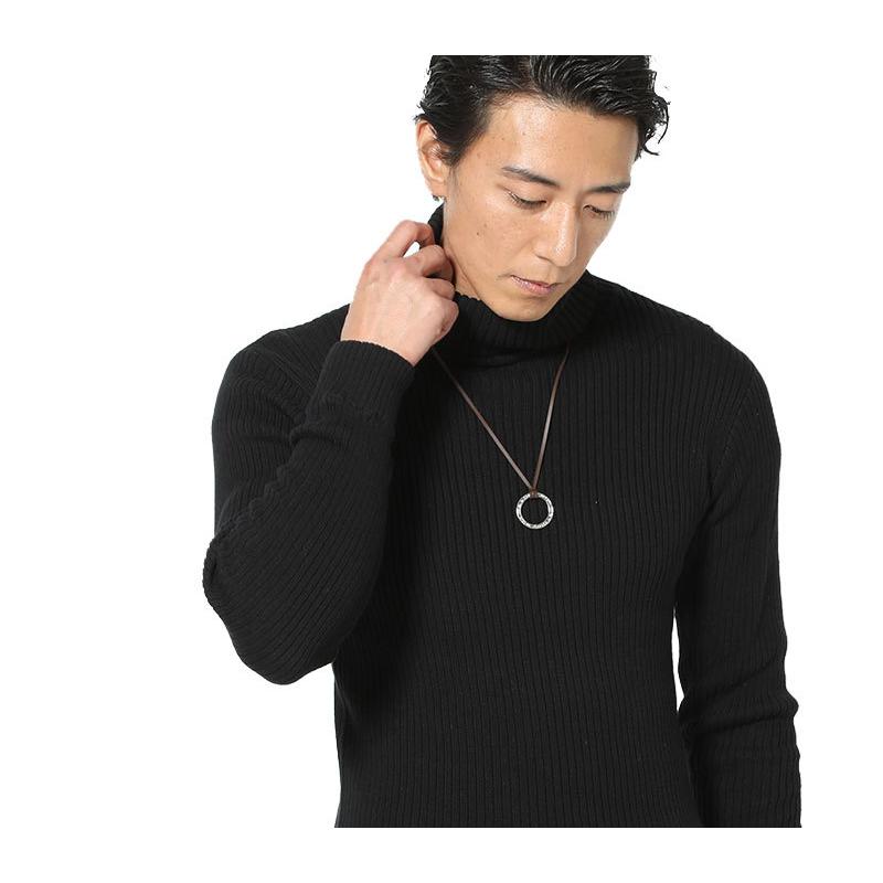 タートルネックニット メンズ トップス 長袖 リブ編み コットン 秋冬 服 30代 40代 50代 160 Jp1002 Menz Style 通販 Yahoo ショッピング