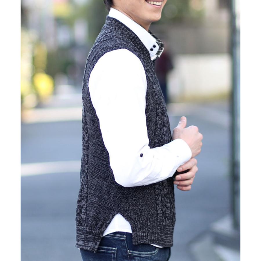 ニットベスト メンズ ベスト ニット Vネック おしゃれ 代 30代 40代 50代 メンズスタイル Menz Style 160 Jp1029 Menz Style 通販 Yahoo ショッピング