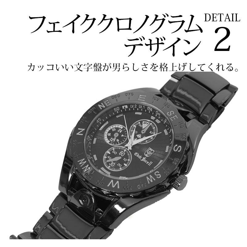 時計 腕時計 メンズ ウォッチ ブラック メタル バンド おしゃれ 時計 腕時計 メンズ ウォッチ ブラック メタル バンド おしゃれ