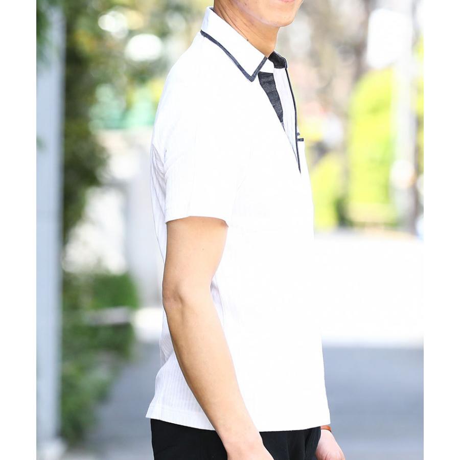 ポロシャツ メンズ シャツ 半袖 夏 春 服 白 40代 50代 30代 60代