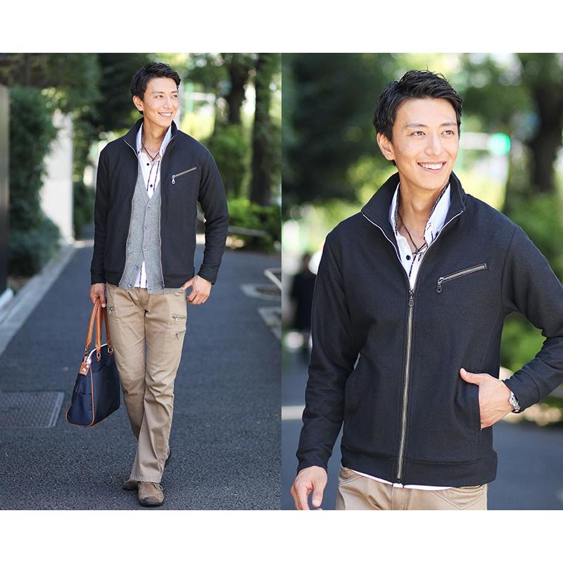 メンズ ジャケット スタンドカラー アウター おしゃれ 代 30代 40代 50代 メンズスタイル Menz Style 大きいサイズ 171 a Menz Style 通販 Yahoo ショッピング