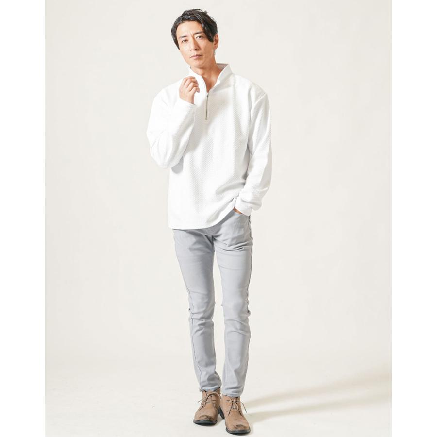 長袖ポロシャツ メンズ ちょいワル ポロシャツ 長袖 ハーフ