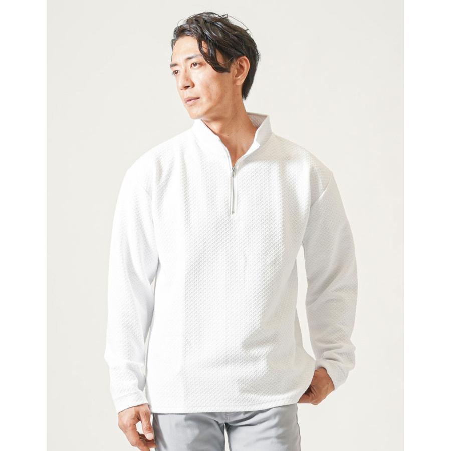 長袖ポロシャツ メンズ ちょいワル ポロシャツ 長袖 ハーフ