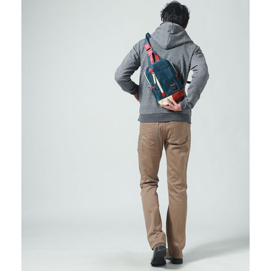 美品❗オルセット.ボディバッグ ORSETTO / ナイロンボディバッグ | anouk