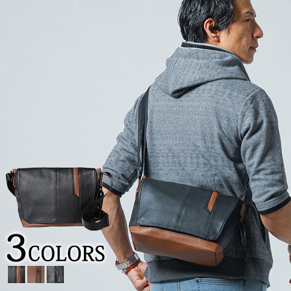 1617円 見事な創造力 ショルダーバッグ メンズ ボディバッグ バッグ キーフック Usbポート Puレザー 合皮 合成皮革 斜めがけ 春 夏 秋 冬 30代 40代 50代 メンズスタイル Menz Style