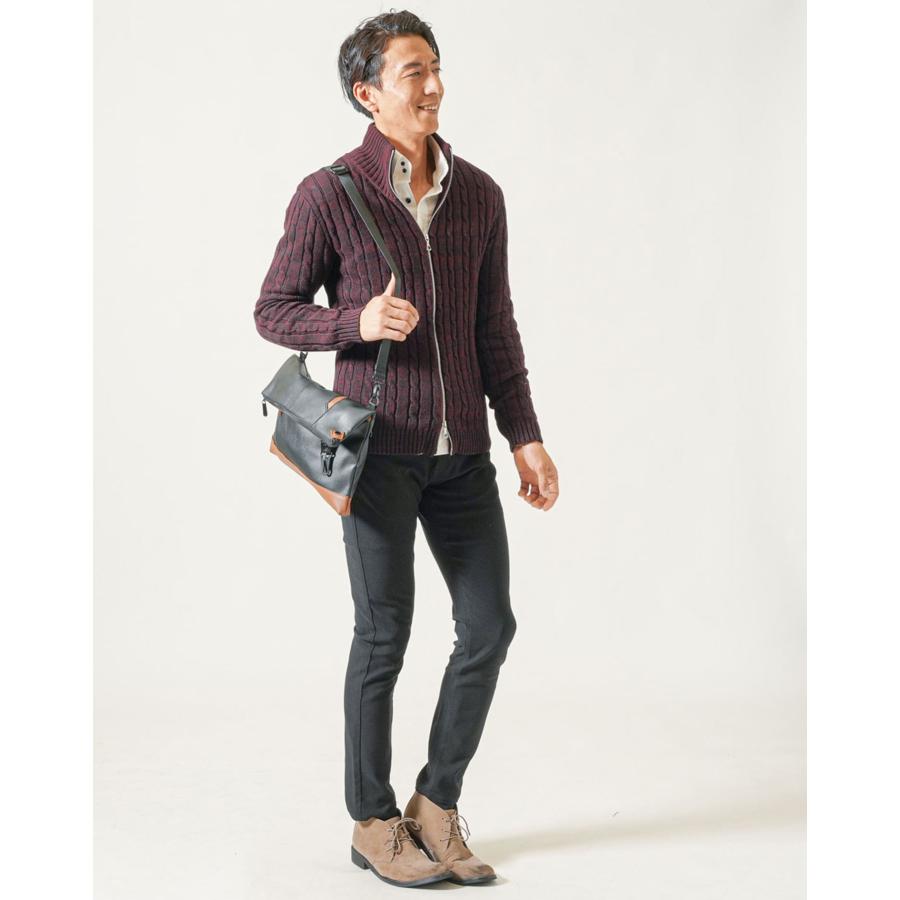 ショルダーバッグ メンズ イケオジ ファッション クラッチバッグ