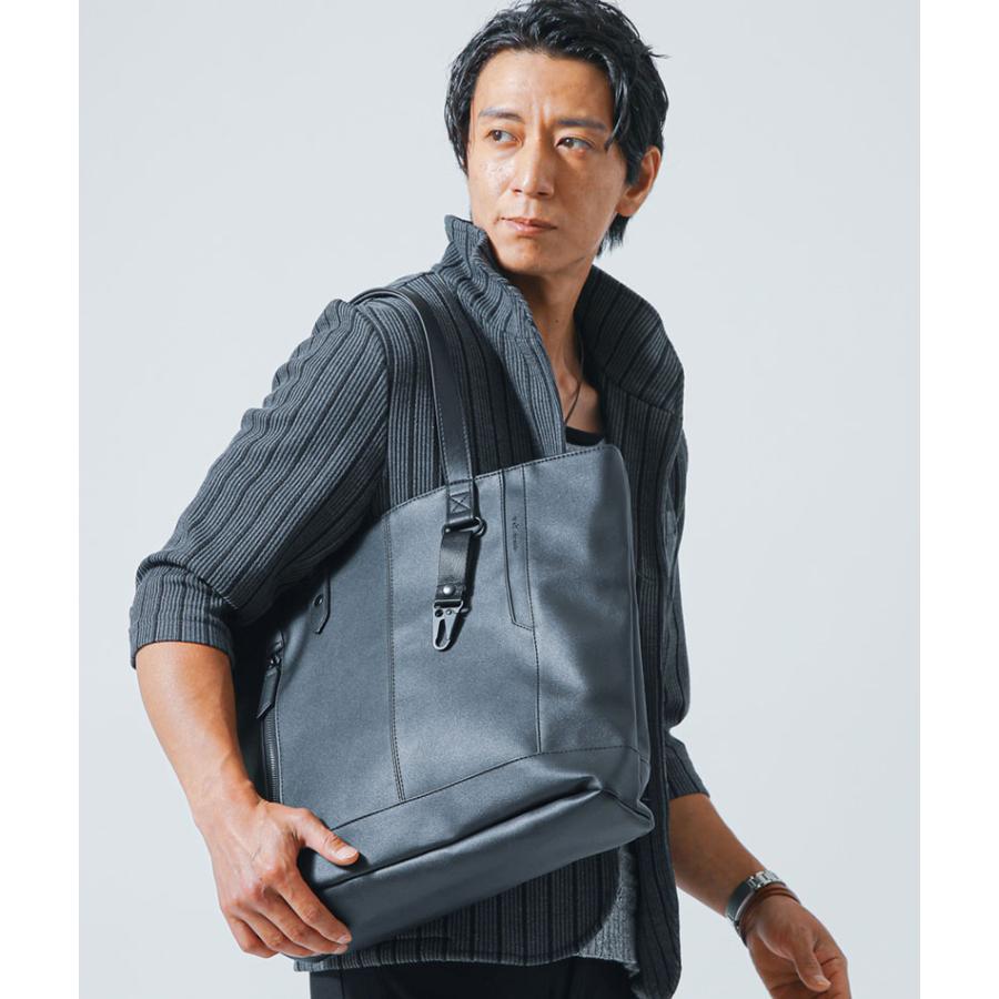 トートバッグ メンズ バッグ 鞄 ちょいワルファッション PU トートバッグ メンズ バッグ 鞄 ちょいワルファッション PU