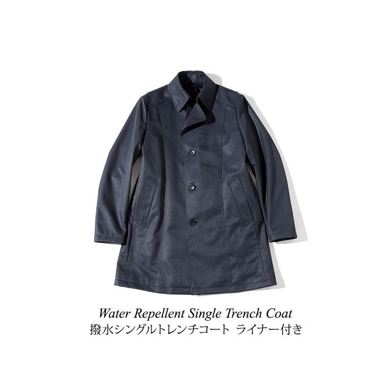 ハーフコート メンズ 50代 トレンチコート スマートカジュアル 冬