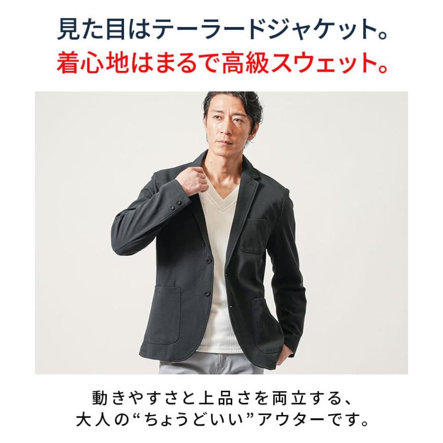 テーラードジャケット メンズ 秋 50代 ブレザー アウター 秋服 秋用