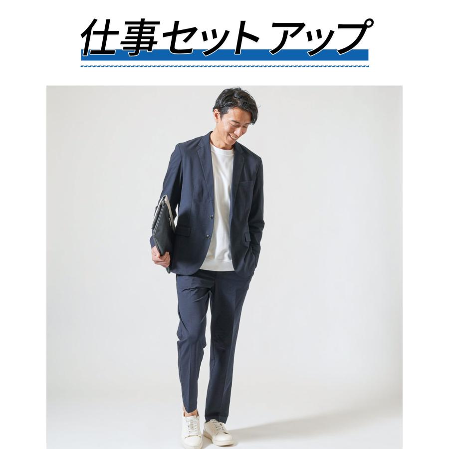 JPRESS 上下スーツセット メンズ ジャケット パンツ 春夏用 セットアップ 夏 メンズ ジャケット 上下メンズ 上下 夏コーデ シャツ