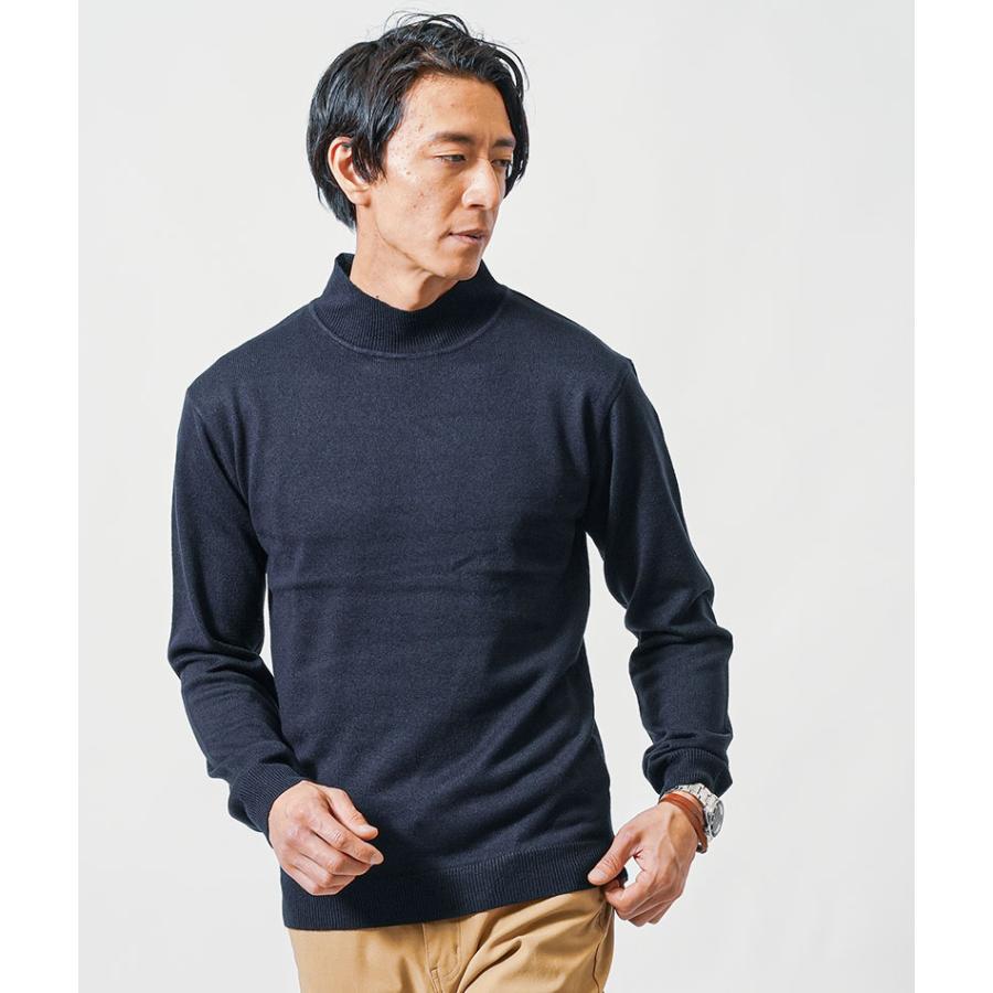 ハイネック tシャツ メンズ 白 モックネック カシミヤタッチ ハイネック tシャツ メンズ 白 モックネック カシミヤタッチ