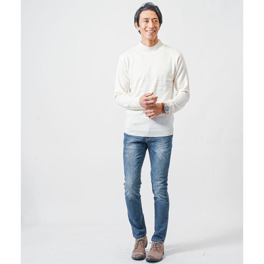 ハイネック tシャツ メンズ 白 モックネック カシミヤタッチ ハイネック tシャツ メンズ 白 モックネック カシミヤタッチ