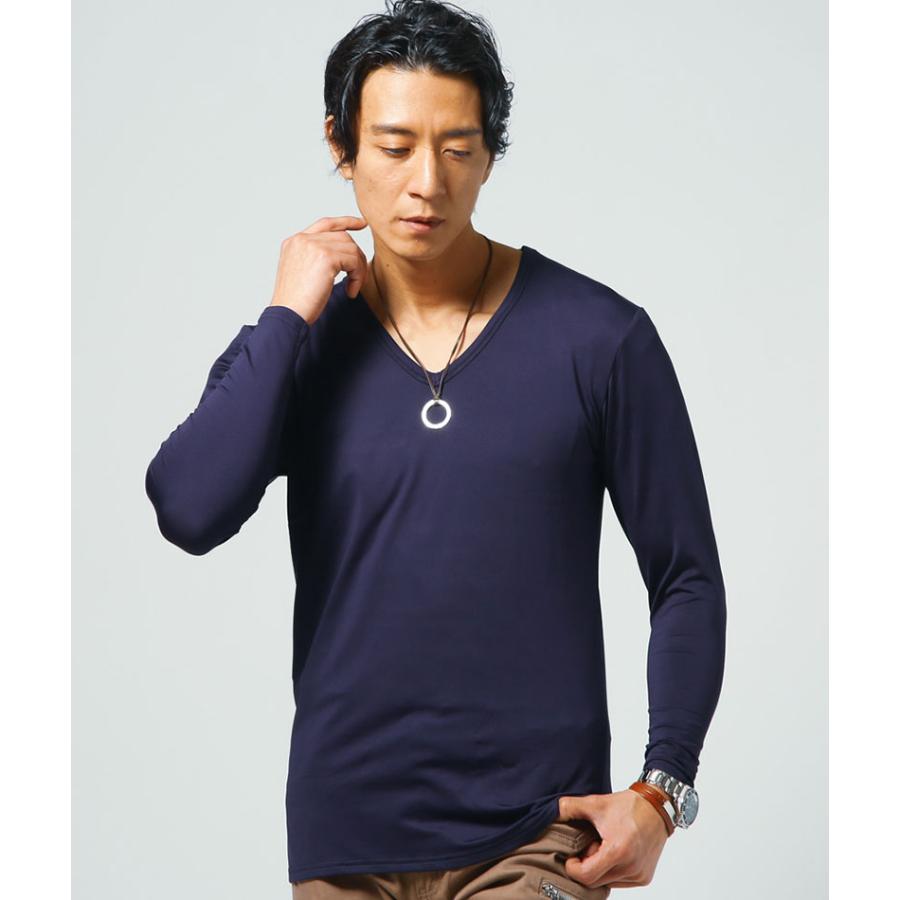 ヒートインナー メンズ タートルネック tシャツ 大きいサイズ 長袖