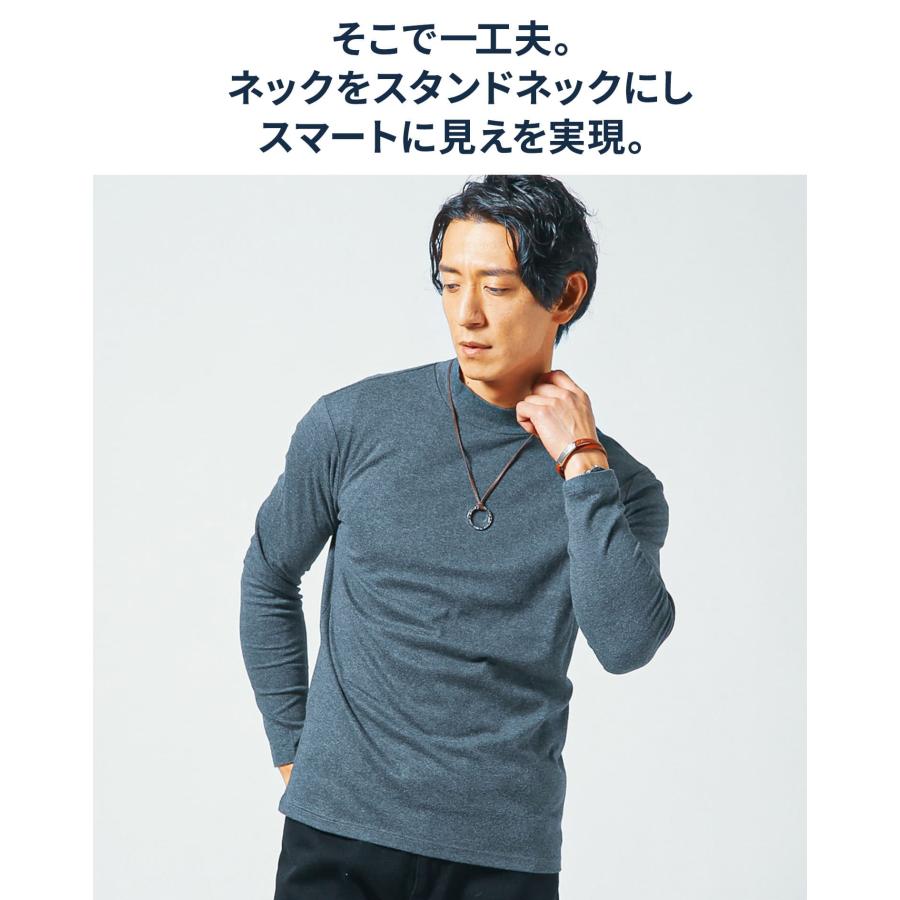 タートルネック綿 メンズ 綿 タートルネック メンズハイネック綿シャツ
