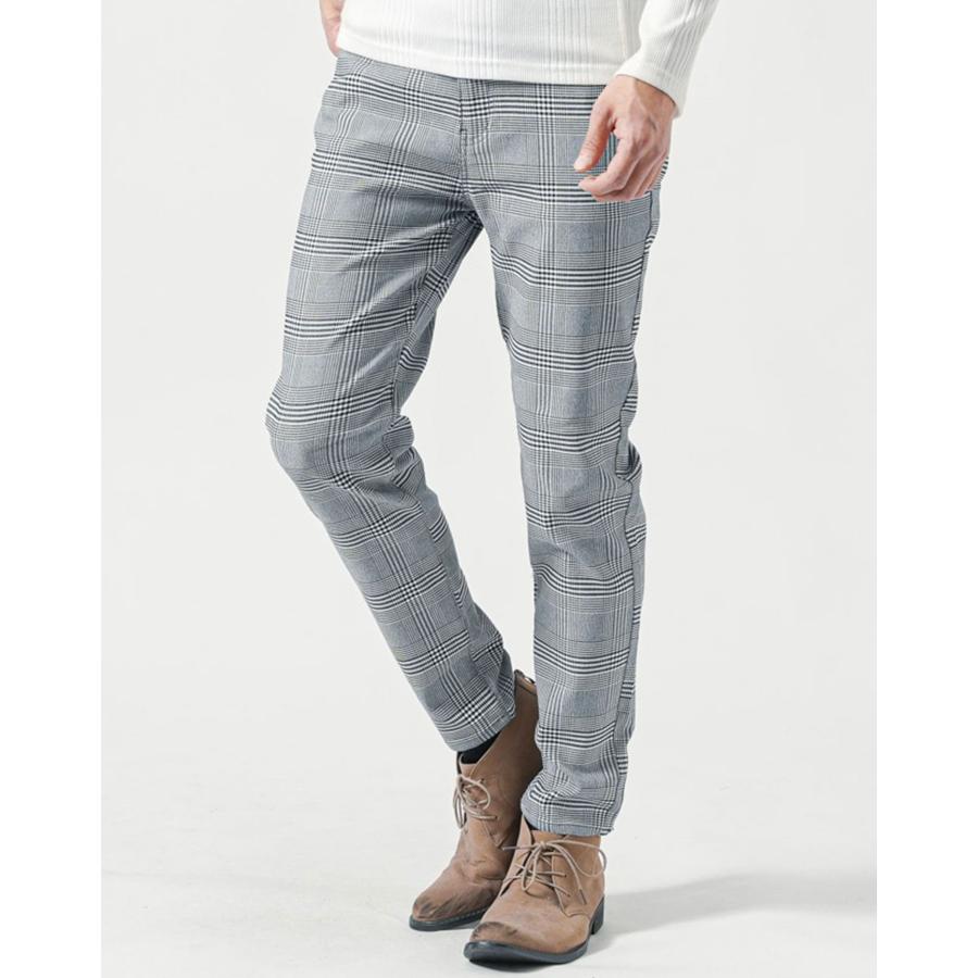 極美品☆kolor☆チェックテーパードパンツ☆スラックス☆チノパン 8（eight） チノパン チェックワイドテーパードパンツ メンズ