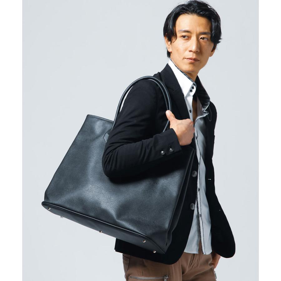 手提げカバン 楽天市場】トートバッグ 手提げバッグ メンズ 手さげカバン PU