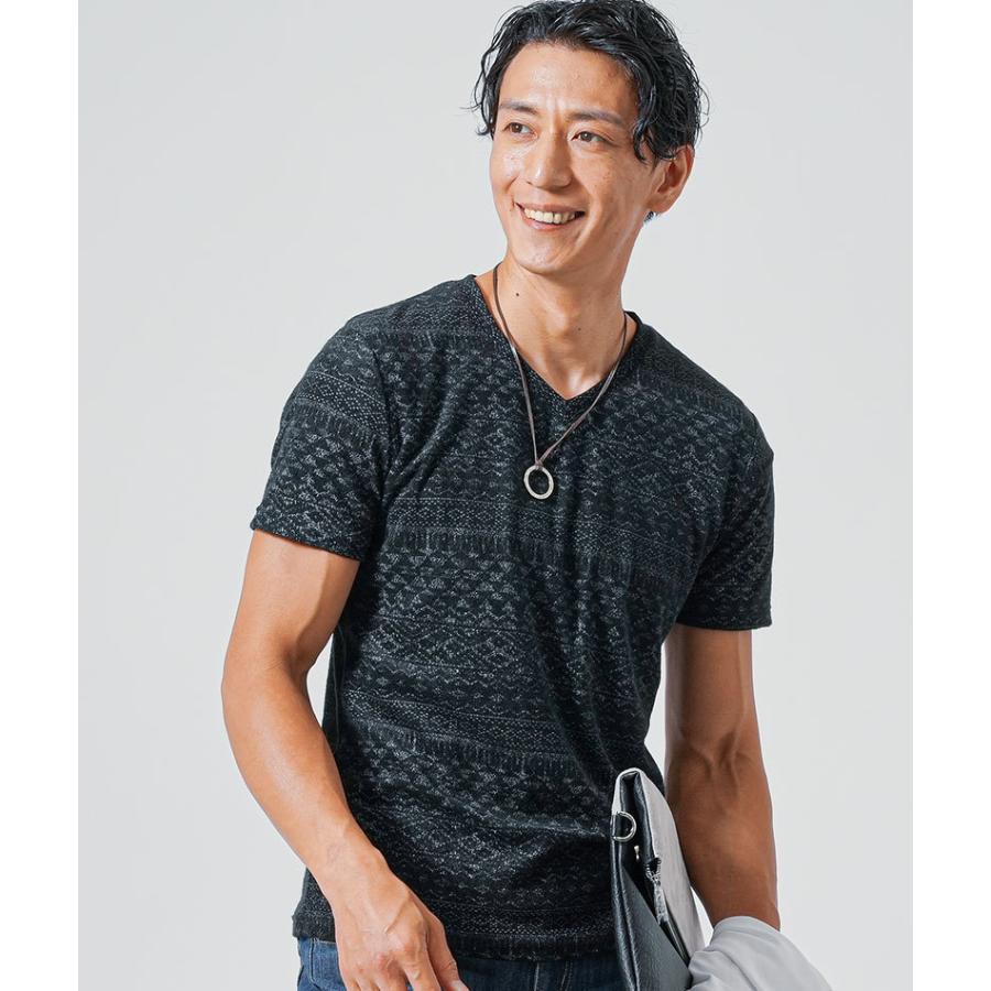 シャツ メンズ トップス ポロシャツ カットソー デニムパンツ セット