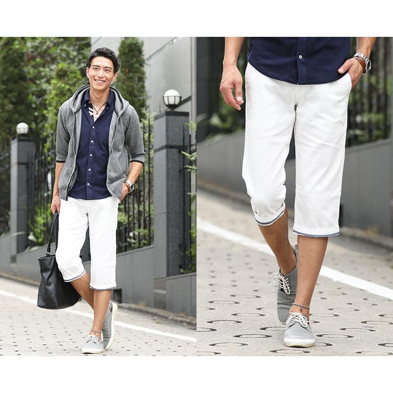 クロップドパンツ メンズ 夏 ボトムス クロップド おしゃれ 30代 40代 50代 メンズスタイル Menz Style お得