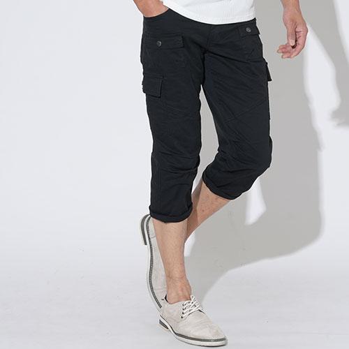 B.T.S.J. Les Mills 7分丈パンツ 七分丈パンツ メンズ クロップドパンツ メンズ7分丈パンツ ハーフ