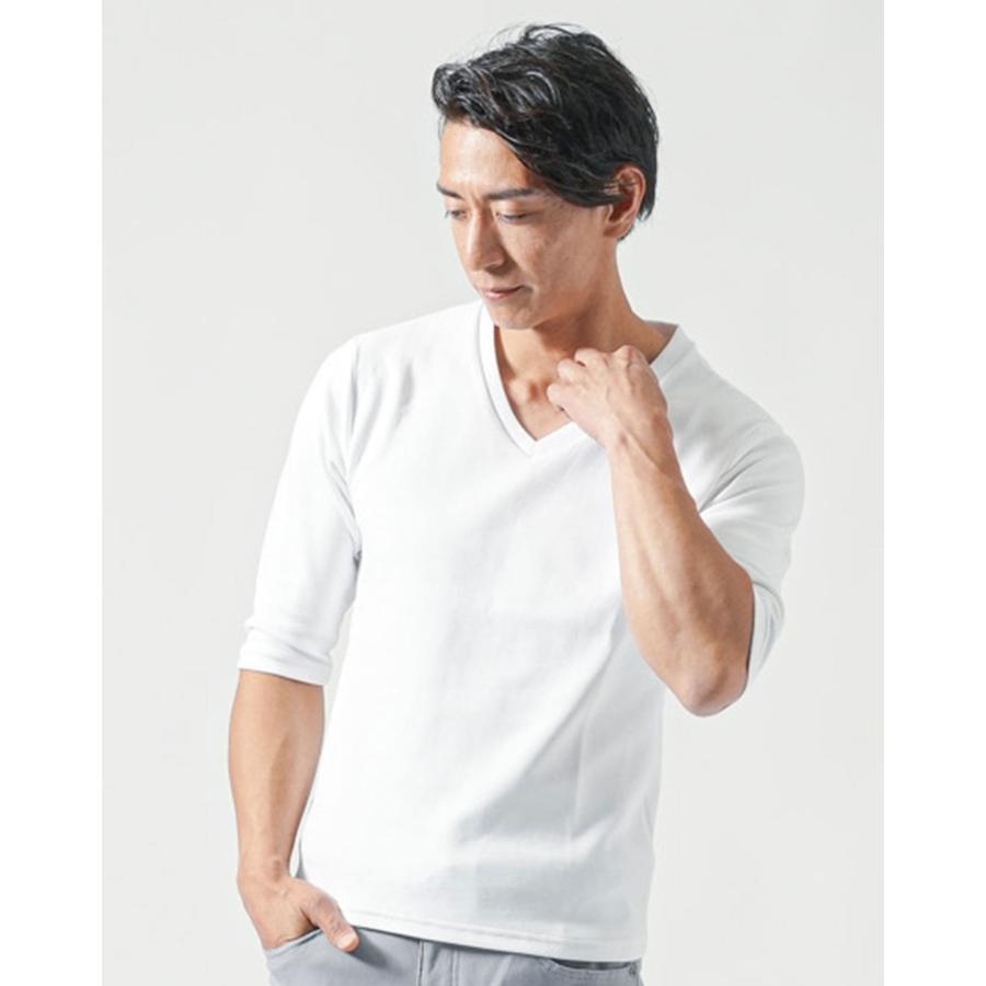 7部袖tシャツ メンズ vネック 七分 七分袖 7分袖 七部袖 厚手 7部袖tシャツ メンズ vネック 七分 七分袖 7分袖 七部袖 厚手