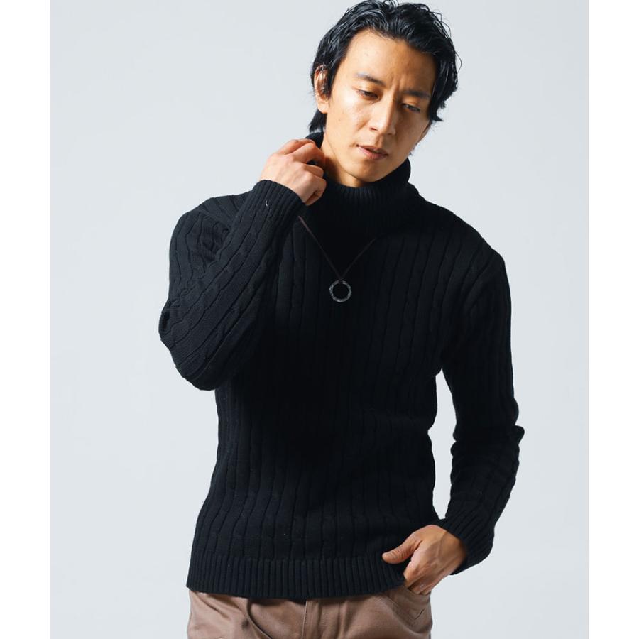 タートルネック メンズ ニット 50代 厚手 厚め 黒 セーター 白 タートルネック メンズ ニット 50代 厚手 厚め 黒 セーター 白
