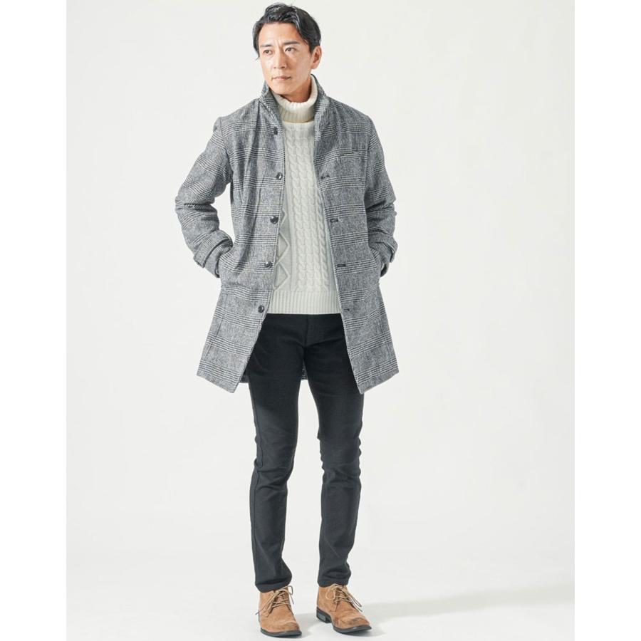 メンズ　秋服　冬服　まとめうり 冬服 秋 秋服 50代 マネキン買い セット ロングコート タートルネック