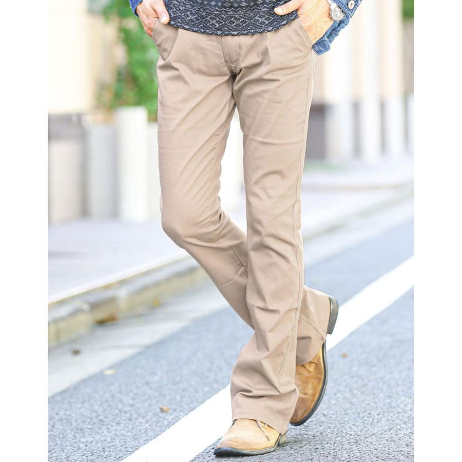 ブーツカット メンズ チノパン シューカット スキニーパンツ ブーツカット メンズ チノパン シューカット スキニーパンツ
