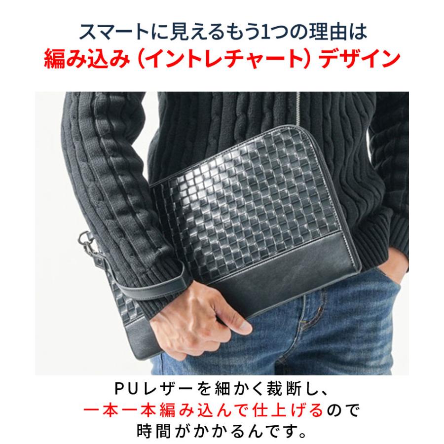 編み込みレザー ビジネスバッグ 黒 2WAY レザー ビジネスバッグ ブリーフケース 編み 編み込み メンズ